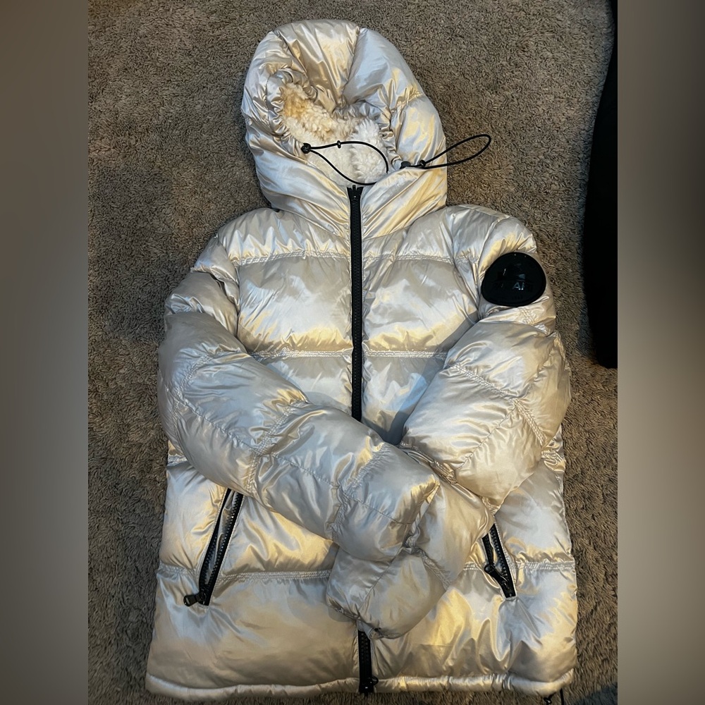 PAJAR Mid-Weight Snow Reversible Cire & Faux Fur Down-Alternative Jacket